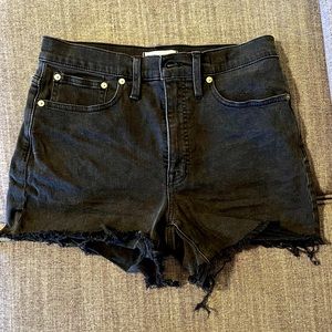 Madewell High-Rise Denim Shorts